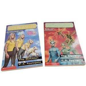 Lot of 2 Animorphs Young Readers Chapter Books